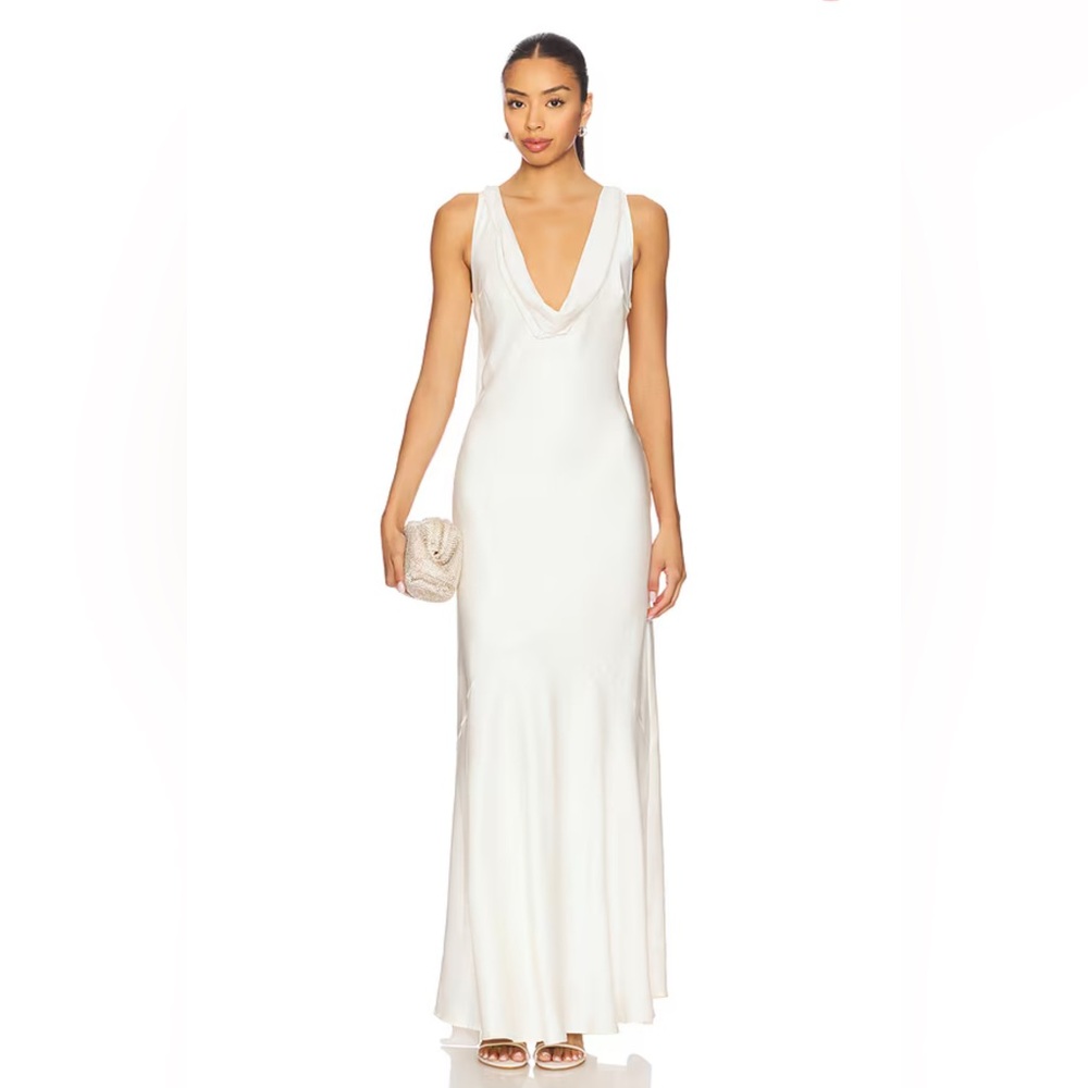 Runaway The Label White Maxi Dress